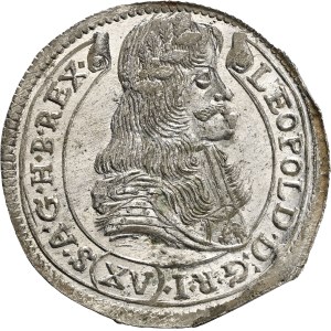 Leopold I. (1657-1705) XV Kreuzer 1682 KB