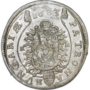 Leopold I. (1657-1705) XV Kreuzer 1683 KB