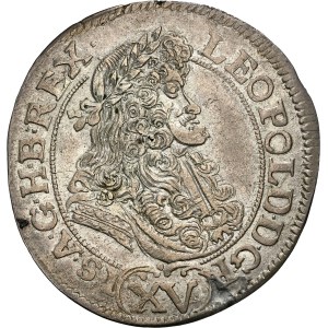 Leopold I. (1657-1705) XV Kreuzer 1691 KB