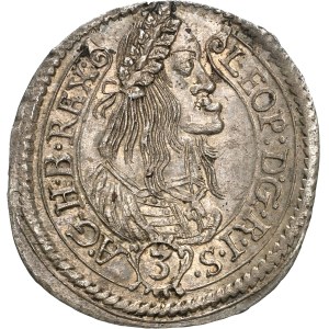 Leopold I. (1657-1705) 3 Kreuzer 1662 KB