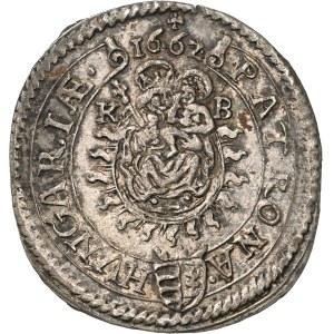Leopold I. (1657-1705) 3 Kreuzer 1662 KB