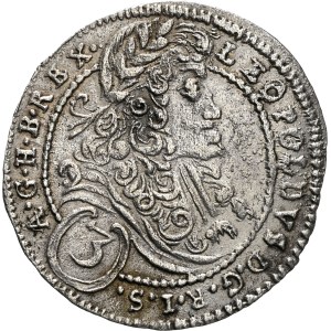 Leopold I. (1657–1705) 3 kreuzery 1696 FT