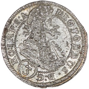 Leopold I. (1657-1705) 3 Kreuzer 1698 GE