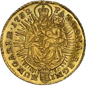 Karl VI. (1711-1740) Ducat 1732 KB