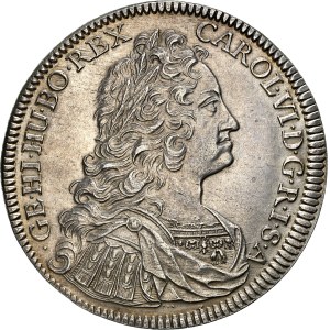 Karl VI. (1711–1740) Thaler 1733 Hall
