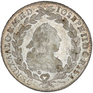 Joseph II. (1765-1790) 20 Kreuzer 1775 G/I.B.-I.V.