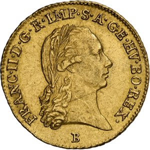 Franz I. (1792 – 1835) dukát z roku 1796 B