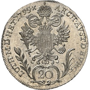 Franciszek I (1792–1835) 20 kreuzerów 1795 F