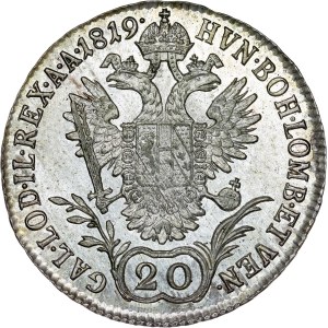 Franz I. (1792 -1835) 20 Kreuzer 1819 A