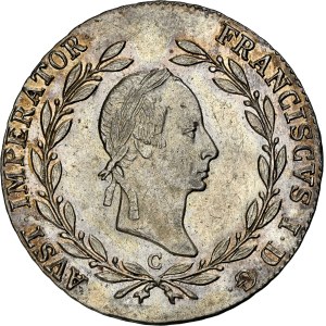 Franz I. (1792–1835) 20 kreuzerů, 1830 C