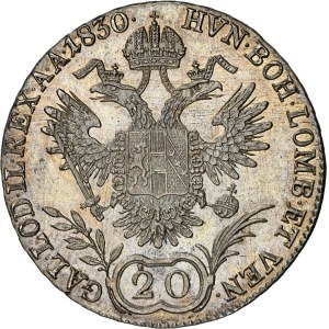 Franz I. (1792–1835) 20 kreuzerů, 1830 C