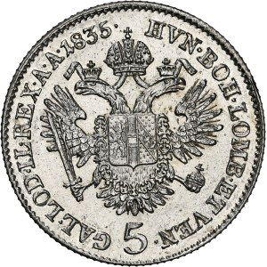 Ferdinand I. (1835-1848) 5 Kreuzer 1835 A