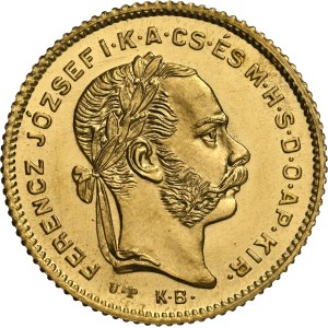 Franz Joseph I. (1848-1916) 4 Forint 1870 KB U.P