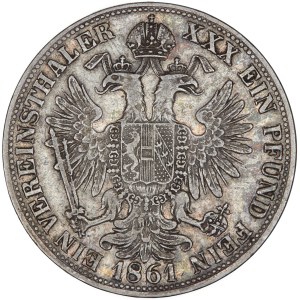 Franciszek Józef I (1848–1916) – Vereinsthaler z 1861 r., seria B