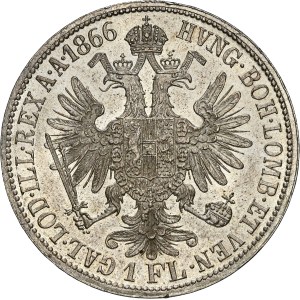 Franz Joseph I. (1848-1916) Gulden 1866 A