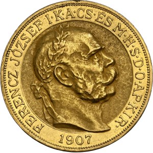 Franz Joseph I. (1848–1916) 100 korún 1907 KB