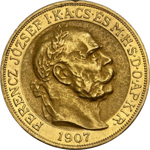 Franz Joseph I. (1848-1916) 100 Korona 1907 KB