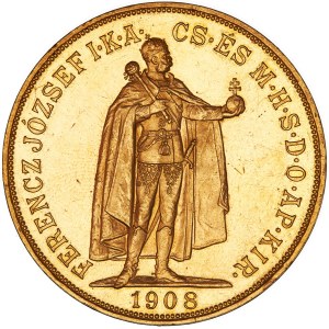 Franz Joseph I. (1848–1916) 100 korún 1908 KB