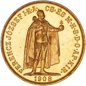 Franz Joseph I. (1848-1916) 100 Korona 1908 KB