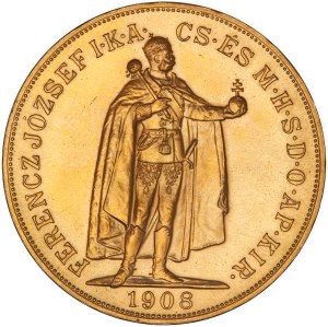 Franz Joseph I. (1848-1916) 100 Korona 1908 KB