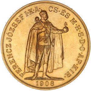 Franz Joseph I. (1848-1916) 100 Korona 1908 KB