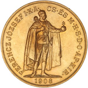 Franz Joseph I. (1848-1916) 100 Korona 1908 KB