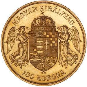 Franz Joseph I. (1848-1916) 100 Korona 1908 KB