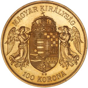 Franz Joseph I. (1848-1916) 100 Korona 1908 KB