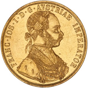 Franz Joseph I. (1848-1916) 4 Ducats 1915 Vienna