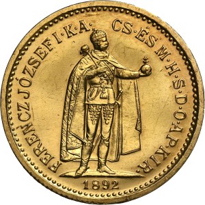 Franciszek Józef I (1848–1916) 10 koron 1892 KB