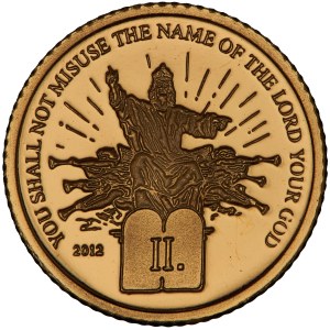 Cameroon - 1500 Francs 2012 2 nd Commandment