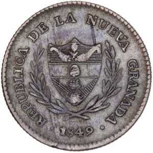 Colombia - Republic of New Granada (1831-1858) 2 Reales 1849