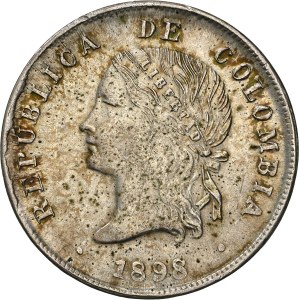 Colombia - 50 Centavos, 1898. Bogota