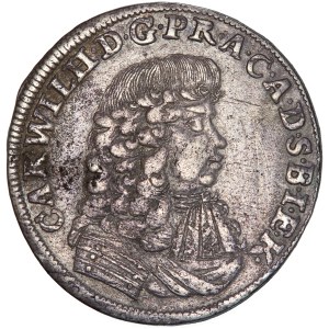 Anhalt-Zerbst. Carl Wilhelm (1667–1718) 2/3 Taler 1678
