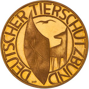 Deutschland – Goldplakette des Deutschen Tierschutzbundes