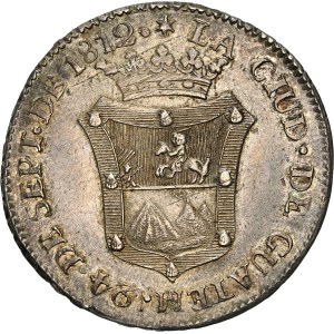 Guatemala - Époque coloniale. Ferdinand VII (1808-1833). Médaille de 2 réaux