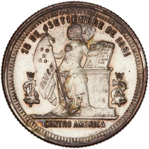 Honduras - 25 Centavos 1884