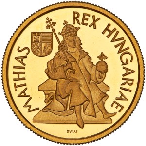 Hungary - Republic gold Proof 5000 Forint 1990 BP