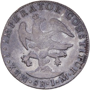Mexico - Augustin I 8 Reales 1823-Mo
