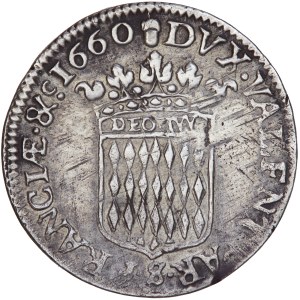 Monaco - Honoré II (1604-1662) 5 Sols 1660