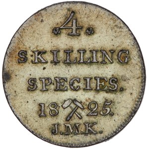 Norway - 4 Skilling 1825