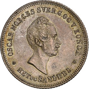 Norvège - Oscar Ier, 1/2 Speciedaler, 1846