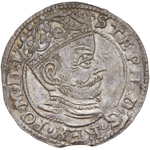 Poland - Stefan Batory Grosz (Groschen) 1581 Riga