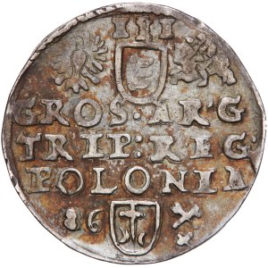 Poland - Sigismund III Vasa Groschen (Trojak) 1586 Poznań