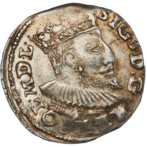 Poland - Sigismund III Vasa Groschen (Trojak) 1595 Lublin