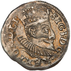 Poland - Sigismund III Vasa Groschen (Trojak) 1596 Poznań