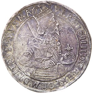 Pologne - Vladislas IV. Thaler de 1636, Bromberg