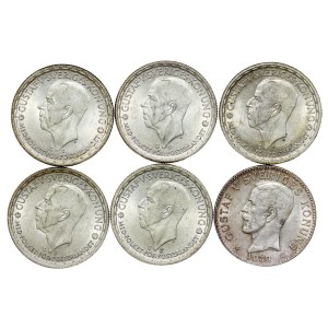 Sweeden - Silver Coin LOT - 6 pcs