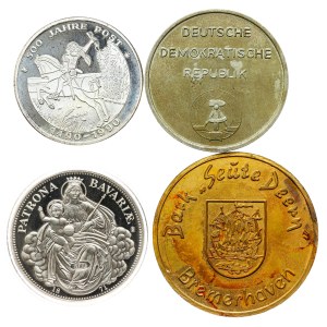 Deutschland – Medaillen-Set – 4 Stück