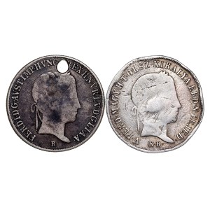 Ferdinand Ier (1835-1848) 20 Kreuzer 1845, 48 Kremnitz